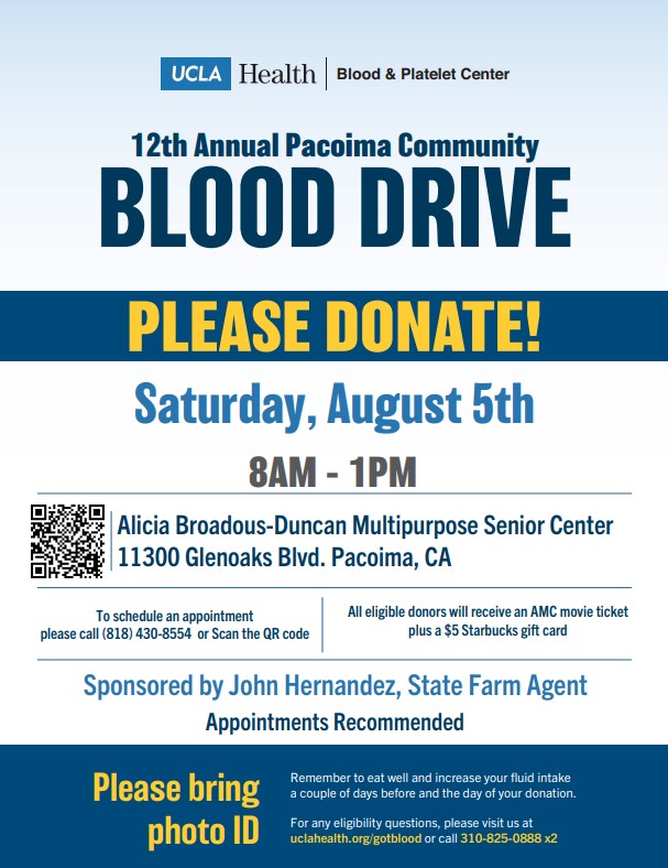 Blood Drive in Pacoima