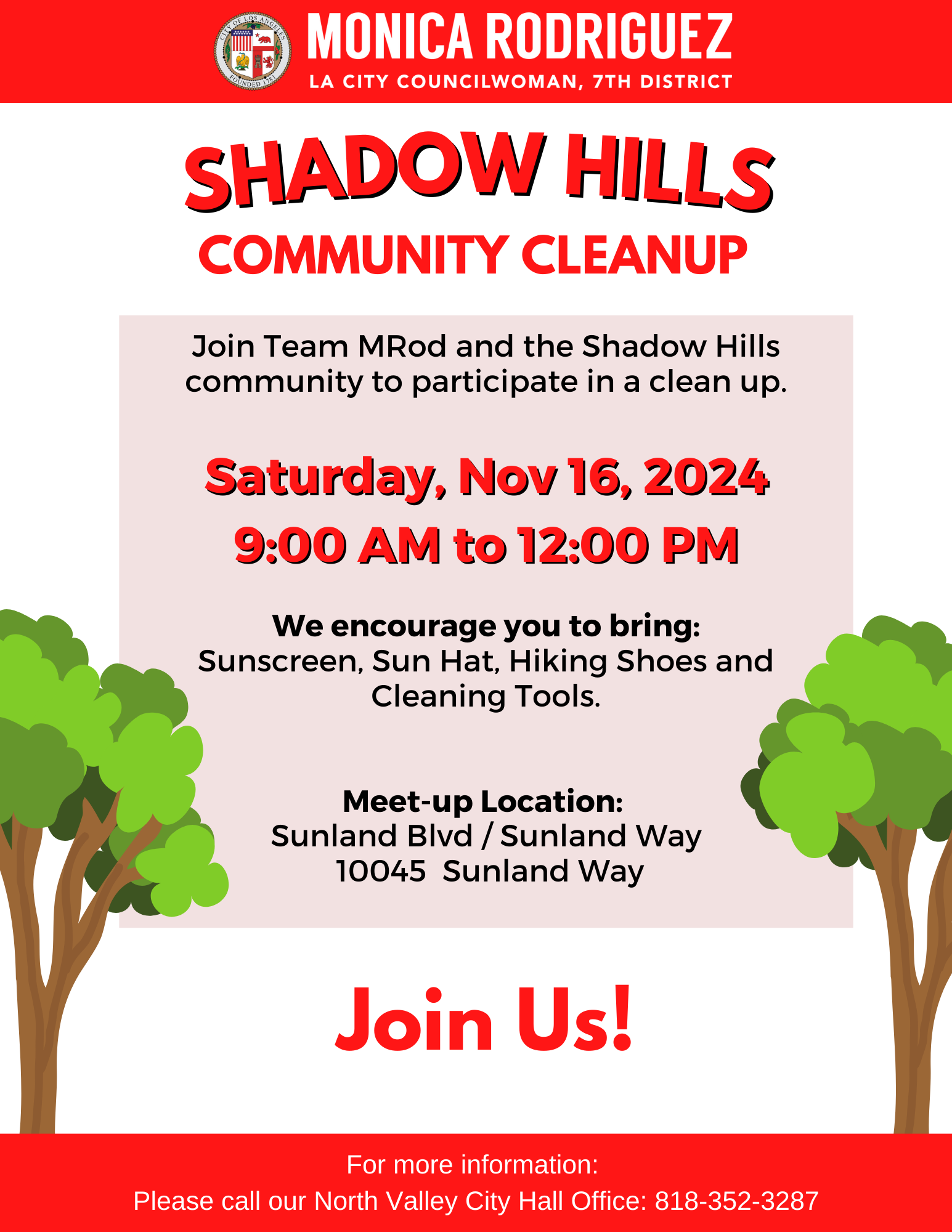 Shadow Hills Cleanup!